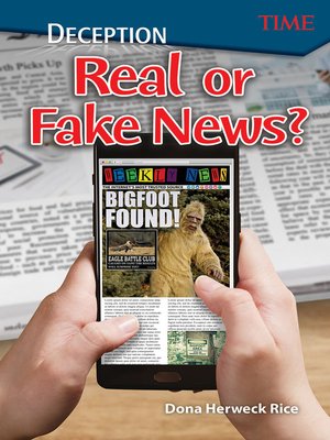 cover image of Deception: Real or Fake News? Read-along ebook